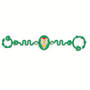 Chaîne anti-chute en silicone pour bébé, idéale pour les cadeaux de fête, cordon anti-perte de qualité alimentaire pour enfants de 3 mois et plus - Product Image 4