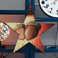 Pantalla LED Personalizada P2 en Forma de Pentágono, Pantalla Digital con Video Promocional para Centros Comerciales
