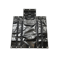 Bâche imperméable 4 "6" 8 "Bâche ignifuge Tente PVC PE Bâche de bois pour camion à plat