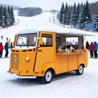 Food Truck Taco Mobile avec Double Plaque de Cuisson et Bain-Marie, Cuisine Mexicaine Mobile pour Tacos de Rue et Traiteur de Burritos
