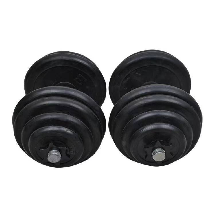 Free Weight Lifting Equipment Dumb Bells Workout Lbs 10Kg Gym Hexagon Dumbell Rubber Hex Dumbbell rubber Sets In Pounds
