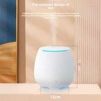 Humidificateur et diffuseur d'aromathérapie silencieux USB/enfichable de 150 ml avec minuterie pour la maison, la chambre et le bureau