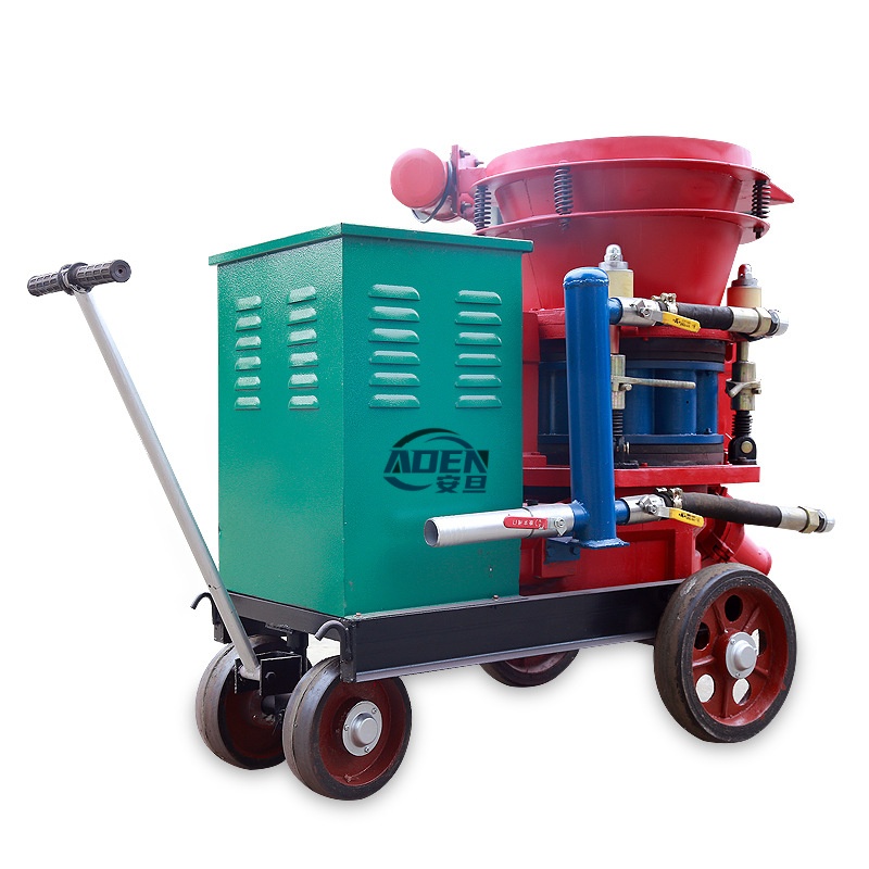 Free Control Fully Hydraulic System Shotcrete Machine Mini Concrete Dry Shotcrete Machine