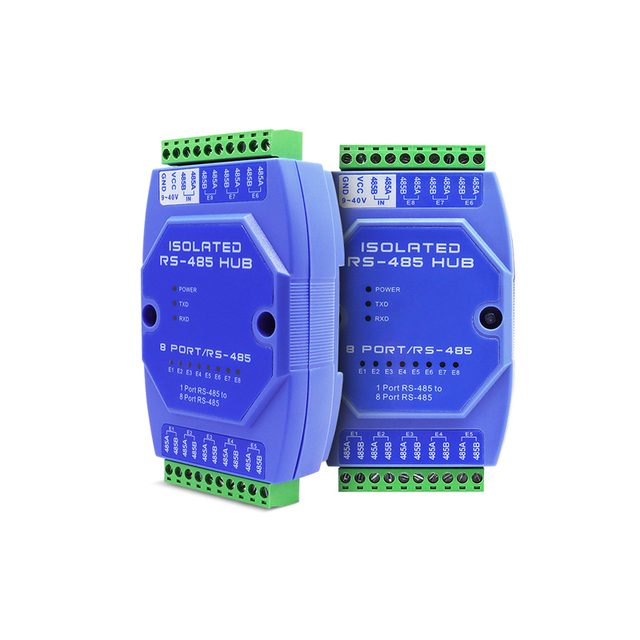 High Speed 8-Channel Analog To RS485 Data Acquisition System Module Signal Isolator