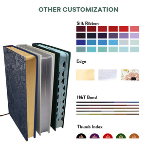 Bibbia King James in Pelle PU Personalizzata con Stampa su Richiesta, Superficie Goffrata, Bordi Dorati, Copertina Morbida - Product Image 4