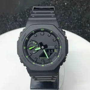 Montre de sport numérique étanche en acrylique Caxo <span class=keywords><strong>G</strong></span> Series GA2100 avec alarme, personnalisable - Product Image 3