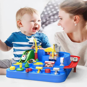 Xe phiêu lưu, xe lửa nhỏ, bãi đậu xe Đường sắt, trượt quán tính, đồ chơi câu đố trẻ em - Product Image 2