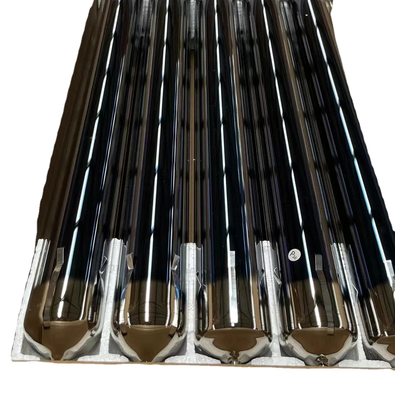 सौर जल हीटर के लिए बड़े व्यास सौर वैक्यूम ट्यूब गुणवत्ता वैक्यूम ग्लास ट्यूब