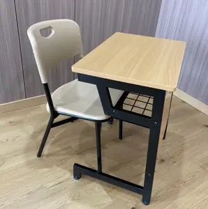 Huihong mobilier scolaire unique bureau et chaise d'étudiant ensemble chaises d'école pour enfants et tables d'école ensemble