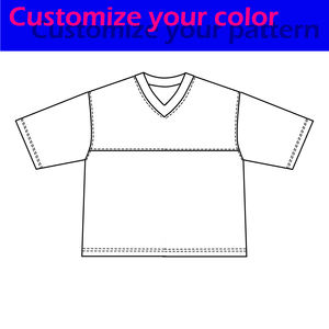 Maillot en maille personnalisé pour hommes, avec impression par sublimation, pour streetwear de football, OEM, maillot Boxy d'été - Product Image 2