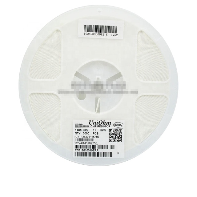 SMD Resistor 1% 1K 10K 100 2.2K 22 ohms 220K 4.7M 47 470 0 ohms 0201 0402 0603 0805 1206 chip resistor