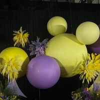 Ballon gonflable sphérique en PVC avec logo personnalisé, taille et couleur personnalisables, ballon gonflable publicitaire pour fête en plein air