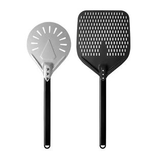 Accessoires pour pizza Argent Noir carré Rond Pliable 7 ''8'' 9 ''12'' 14''16'' Pizza Paddle Perforated Pizza Peel - Product Image 1