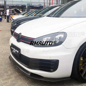 ฝาครอบตะแกรงไฟตัดหมอกหน้ารถยนต์ RMAUTO ลายรังผึ้ง ชุดแต่งสำหรับ VW Golf 6 MK6 GTI R R20 2008-2013 ฝาครอบไฟตัดหมอก อุปกรณ์ตกแต่งรถยนต์ - Product Image 5