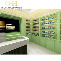 Meuble de présentation de parfums personnalisé, présentoir de parfums, décoration intérieure pour boutique de parfums