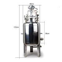 Pot de pulvérisation pneumatique de haute qualité 100L avec agitateur, réservoir de pression pour compresseur d'air industriel avec moteur et mélangeur automatique