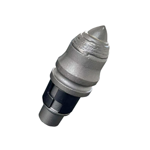 Dientes de bala B47K22H para perforadora de pilotes Bauer Betek, de carburo de tungsteno, para perforación de cimentaciones en roca dura, con 1 año de garantía - Product Image 2