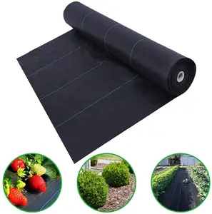 Hot Sale Anti-UV High Strength Aging Resistant Ground Cover Weed Control Mat Raw Material PP Nonwoven Fabric