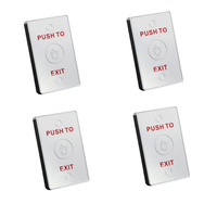 Lot de 7 boutons/interrupteurs PTE-1 à pression, LED, Soft Touch : 12V Professionnel