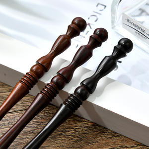 Stylo à plume en bois <span class=keywords><strong>Qalam</strong></span> gothique, calligraphie arabe, encre anglaise, Bf, bride dorée, élégant et écologique - Product Image 5