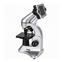 LARREX HD Optical 40x-2000x LCD Display Digital LED Illumination Manual Focus 1 Year Warranty Biological Microscope for School