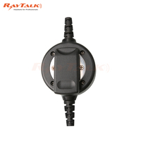 Grand bouton PTT avec microphone dynamique filaire et connecteur XLR pour radio bidirectionnelle, en plastique, pour conférences