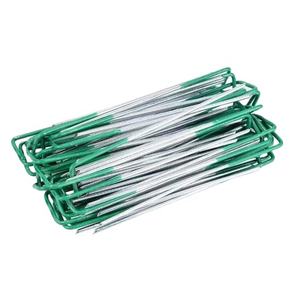 Clavijas Duraderas Verdes para Jardín/Pasadores en Forma de U para Fijar Césped <span class=keywords><strong>Artificial</strong></span> - Product Image 4