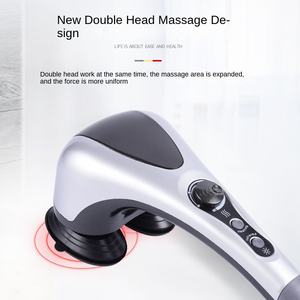 Masseur cervical Songling SL-2000 à double tête, masseur manuel pour la colonne vertébrale cervicale, fonction musicale, branchement continu, variable - Product Image 3