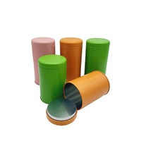 Boîte ronde hermétique en métal avec emballage en métal pour biscuits, bonbons, café, thé, boîte en fer blanc avec impression personnalisée