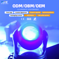 Barra de Luces Móvil VLTG con Zoom, Beam, Wash, DMX512, 40w RGBW 4en1, LED Pixel para DJ, Discoteca, Espectáculos, Escenarios, Iluminación de Discoteca