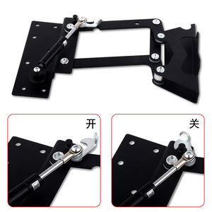 Mecanismo de elevación para mesa de centro, de acero negro, par mejorado para muebles multifuncionales - Product Image 3