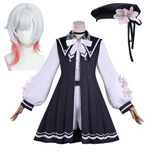 <span class=keywords><strong>Costume</strong></span> da <span class=keywords><strong>Strega</strong></span> Magica per <span class=keywords><strong>Donna</strong></span> <span class=keywords><strong>Halloween</strong></span>, Uniforme da Giudice Sakuraba Ema, Cosplay GAHC-068 - Product Image 1