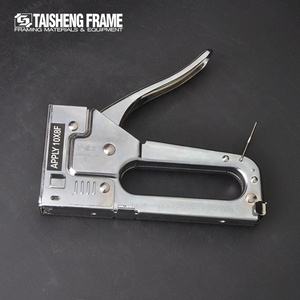 Pistola Grapadora Manual, Grapadora <span class=keywords><strong>de</strong></span> Clavos <span class=keywords><strong>de</strong></span> <span class=keywords><strong>Madera</strong></span> <span class=keywords><strong>para</strong></span> Grapas 1008F, Marco <span class=keywords><strong>de</strong></span> <span class=keywords><strong>Madera</strong></span>, Clavadora, 1 Unidad, 1 Unidad - Product Image 4