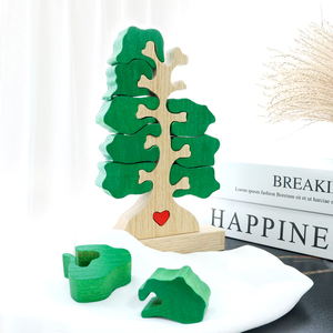 Rompecabezas de Árbol Genealógico de Madera Grabado Personalizado, Rompecabezas de Árbol de Vida con Nombres Personalizados, Decoración de Madera Hecha a Mano para el Hogar, Regalo para la Familia - Product Image 6