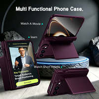 Étui Duo pour iPhone avec porte-cartes, support et protection intégrale pour Duo avec protection d'écran – Idéal pour hommes et femmes
