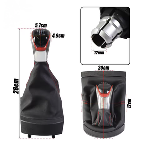 Nuevo Producto: Accesorios para Auto, Palanca de Cambios Manual de 5/6 Velocidades en Cuero para <span class=keywords><strong>SEAT</strong></span> <span class=keywords><strong>Ibiza</strong></span> 2002 2003 2004 2005 2006 2007 2008 2009 <span class=keywords><strong>2010</strong></span> - Product Image 2