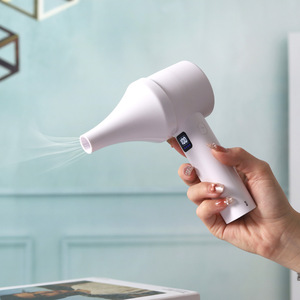 Đa Chức Năng Có Thể Gập Lại Cầm Tay Làm Mát Không Khí Fan USB Sạc Điện Thoại Di Động Chủ Xách Tay Mini Hiển Thị Kỹ Thuật Số Không Cánh Fan - Product Image 4