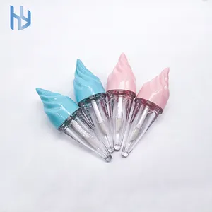 Customized Logo Empty Lipgloss Tube Mini Lovely Popsicle Ice Cream Shaped Ice Lolly Cute Lip Gloss Tube