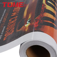 Fournisseur chinois Protection de la vie privée pvc imprimable fenêtre en vinyle auto-adhésif Film solaire/Film de vision à sens unique/Vinyle perforé