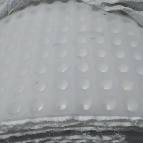 8-30 millimetri HDPE fossette di plastica foglio di drenaggio impermeabilizzazione bordo di drenaggio