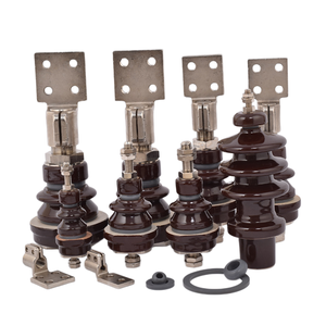 Bouchon céramique de sous-station avec surface ignifuge, utilisé pour l'équipement haute tension sur mesure - Product Image 1