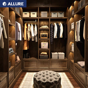 Armadi a Muro Moderni in Legno a Forma di L, Design Personalizzato per Camera da Letto, Vendita all'Ingrosso - Product Image 6