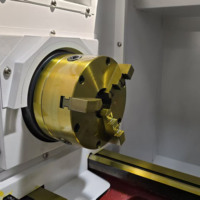 Tour à métaux horizontal automatique haute précision Fanuc/GSK CK6150x750 - Usinage d'arbres/disques - Certifié CE