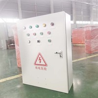 Boîtier de commande ATS antivol, étanche IP55, en acier, pour utilisation en extérieur/intérieur, avec disjoncteur MCCB et commutateur de transfert automatique 220V 200A.
