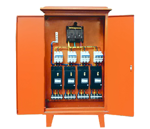 Boîte de distribution électrique portable temporaire de petite taille pour la décoration de <span class=keywords><strong>chantier</strong></span>, armoire électrique portative IP65, 8 prises - Product Image 3