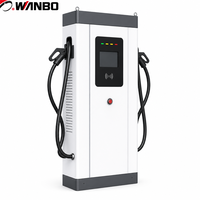 Borne de recharge rapide DC pour véhicules électriques Wanbo-566 160-360kW à double pistolet, CCS1, OCPP 1.6, certifiée UL