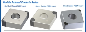 CBN Tipped indexable biến chèn Carbide cắt chèn 2 lời khuyên hiệu quả cao chất lượng tốt - Product Image 5