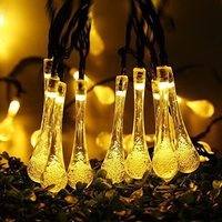 Solar-Lichterkette 8 Modi Fernbedienung Bubble Ball Weihnachts- und Halloween-Dekoration IPX65 Wasserdichte Außengartenbeleuchtung
