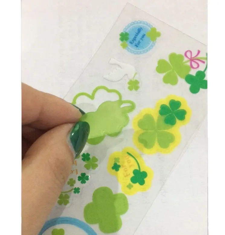 Custom Designs PVC / Paper Self-adhesive DIY Deco Stickers