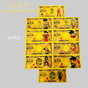 Billete Japonés Dragón Z 2026 de 41 Modelos Bañado en Oro de 24K para Regalos - Product Image 4